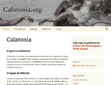 Tablet Screenshot of calatonia.org